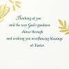 Hallmark Paper Wonder Displayable Pop Up Easter Card (Blessings to You Church)(Overflowing Blessings)