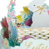 Hallmark Paper Wonder Displayable Pop Up Easter Card (Easter Bunny)(Pop Up Card  Bunny in Easter Basket)