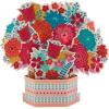 Hallmark Paper Wonder Mother’s Day Pop Up Card (Bunnies) for Spring, Easter Card for Mom(Pop Up Pot of Flowers)