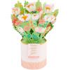 Hallmark Paper Wonder Mother’s Day Pop Up Card (Pink and Gold Flower Bouquet)(Pink and Gold Bouquet)