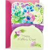 Hallmark Paper Wonder Mothers Day Pop Up Card (Purple Flower Bouquet, Beautiful in Every Way)(Blue Flower Bouquet  For Mom  You Are So Loved)