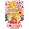 Hallmark Paper Wonder Mother’s Day Pop Up Card with Light and Sound (Best Mom Ever)(WHITE)