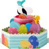 Hallmark Paper Wonder Peanuts Displayable Pop Up Easter Card (Snoopy Easter Egg)(Pop Up  Snoopy and Easter Eggs)