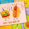Hallmark Pick-A-Title Customizable Kids Easter Card (Egg-stra Fun) for Son, Daughter, Niece, Nephew, Godchild(Food Puns  Dog  Bird  Otters)
