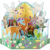 Hallmark Pop Up Easter Card (Displayable Woodland Creatures)