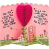 Hallmark Pop Up Mothers Day Card for Grandmother from Kids (3D Honeycomb Heart)(Grandma  Honeycomb Heart)