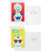 Hallmark Sesame Street Valentine’s Day Cards for Kids with Pop Up Mailbox for Classroom Exchange(Party Animals)