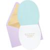 Hallmark Signature Easter Card (Watercolor Easter Egg)(Easter  Watercolor Laser Egg)
