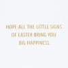 Hallmark Signature Easter Card (Watercolor Easter Egg)(Easter  Watercolor Laser Egg)