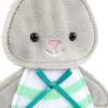 Hallmark Signature Easter Card for Kids (Fuzzy Plush Bunny)(Easter  Cute Soft Bunny)