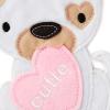 Hallmark Signature Easter Card for Kids (Fuzzy Plush Bunny)(Kids  Cutie Puppy Dog)
