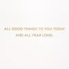 Hallmark Signature Fathers Day Card (All Good Things)
