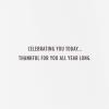 Hallmark Signature Father’s Day Card (Cork Lettering, Thankful for You) (799FFW9652)(Cork Lettering  Thankful)