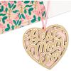 Hallmark Signature Mothers Day Card (All the Happiness You Bring)(Best Mom Ever  Removable Ornament)