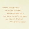 Hallmark Spiritual Easter Card (Love, Light, Hope) for Friends, Neighbors, Siblings(Love  Light  Hope)