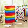 Hallmark Spring Pastel Party Favor and Wrapped Treat Bags, Assorted Designs (30 Ct., 10 Each of Chevron, Dots, Stripes) for Baby Showers, Birthdays, Easter, Mothers Day, Care Packages, May Day(Vertical Stripes  Horizontal Stripes  Polka Dots)