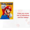Hallmark Super Mario Bros Valentines Day Cards and Mailbox for Kids School Classroom Exchange (1 Box, 32 Valentine Cards, 35 Stickers, 1 Teacher Card)(Super Mario)