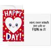 Hallmark Valentine’s Day Card for Kid (Creative, Smart, Fun) for Son, Daughter, Grandchild, Niece, Nephew(Kids Happy Heart Day)