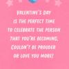 Hallmark Valentine’s Day Card for Kid (Creative, Smart, Fun) for Son, Daughter, Grandchild, Niece, Nephew(red)