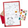 Hallmark Valentines Day Card with Stickers for Grandson (Long Distance, Rocket Ship)