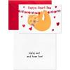 Hallmark Valentines Day Cards Assortment for Kids, Unicorn and Sloth (6 Valentine’s Day Cards with Envelopes)(Unicorn and Sloth)