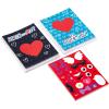 Hallmark Valentines Day Cards and Stickers for Kids School, Dinosaur (24 Classroom Valentines with Envelopes)(Stuck On You Valentines with Stickers)
