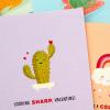 Hallmark Valentines Day Cards for Kids School, Animal Puns (36 Blank Classroom Valentines with Envelopes)