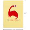 Hallmark Valentines Day Cards for Kids School, Animal Puns (36 Blank Classroom Valentines with Envelopes)