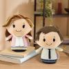 Hallmark itty bittys Disney The Haunted Mansion Ghosts Glow-in-The-Dark Plush Toys, Set of 3, for Kids, Friends, Fans(Jim and Pam)