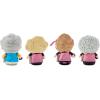 Hallmark itty bittys Disney The Haunted Mansion Ghosts Glow-in-The-Dark Plush Toys, Set of 3, for Kids, Friends, Fans(The Golden Girls)