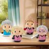 Hallmark itty bittys Disney The Haunted Mansion Ghosts Glow-in-The-Dark Plush Toys, Set of 3, for Kids, Friends, Fans(The Golden Girls)
