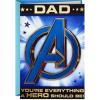 Avengers  1 Card With Envelope