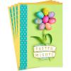 Easter Egg Flower  4 Cards with Envelopes