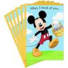 Mickey Mouse  6 Cards with Envelopes