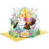 Hallmark Pop Up Easter Card (Displayable Woodland Creatures)