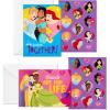 Disney Princess Valentines with Stickers