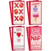 Hallmark Valentines Day Cards for Kids School, Outer Space (8 Classroom Valentines with Envelopes)(XOXO  Ice Cream and Naps  8 Cards with Envelopes)