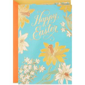 Hallmark Easter Card (Daffodils)(Daffodils  Happy Easter)
