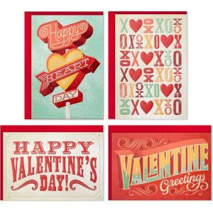 Hallmark Father’s Day Card Assortment (24 Cards with Envelopes, 6 Designs)(Valentine Bold Type Card Assortment)