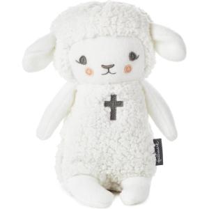 Hallmark Lullaby Lamb Plush Musical Stuffed Animal for Kids, Religious Gifts, Baptism, First Communion, Easter Gifts for Kids