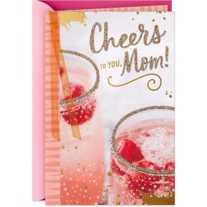 Hallmark Mothers Day Card from Daughter (How Lucky I Am)(Cheers to You  Mom)