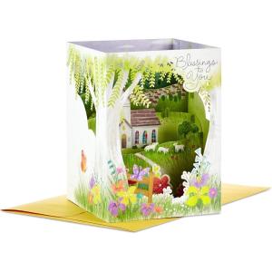 Hallmark Paper Wonder Displayable Pop Up Easter Card (Blessings to You Church)(Pop Up  Blessings to You)
