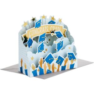 Hallmark Paper Wonder Mothers Day Pop Up Card (Marjolein Bastin, Beautiful Day)(Graduation  Tossing Caps Pop Up)
