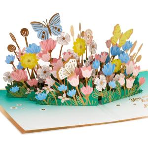 Hallmark Signature Paper Wonder Mother’s Day Pop Up Card (Thankful for You) for Easter, Friendship, Thank You(Thankful for You Floral)