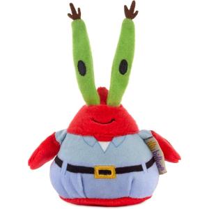 Hallmark itty Bitty Nickelodeon Spongebob Squarepants Plush Toy (Mr. Krabs), 4″ Mini Stuffed Animal, Easter Basket Stuffers(Mr. Krabs)