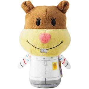 Hallmark itty Bitty Nickelodeon Spongebob Squarepants Plush Toy (Mr. Krabs), 4″ Mini Stuffed Animal, Easter Basket Stuffers(Sandy Cheeks)