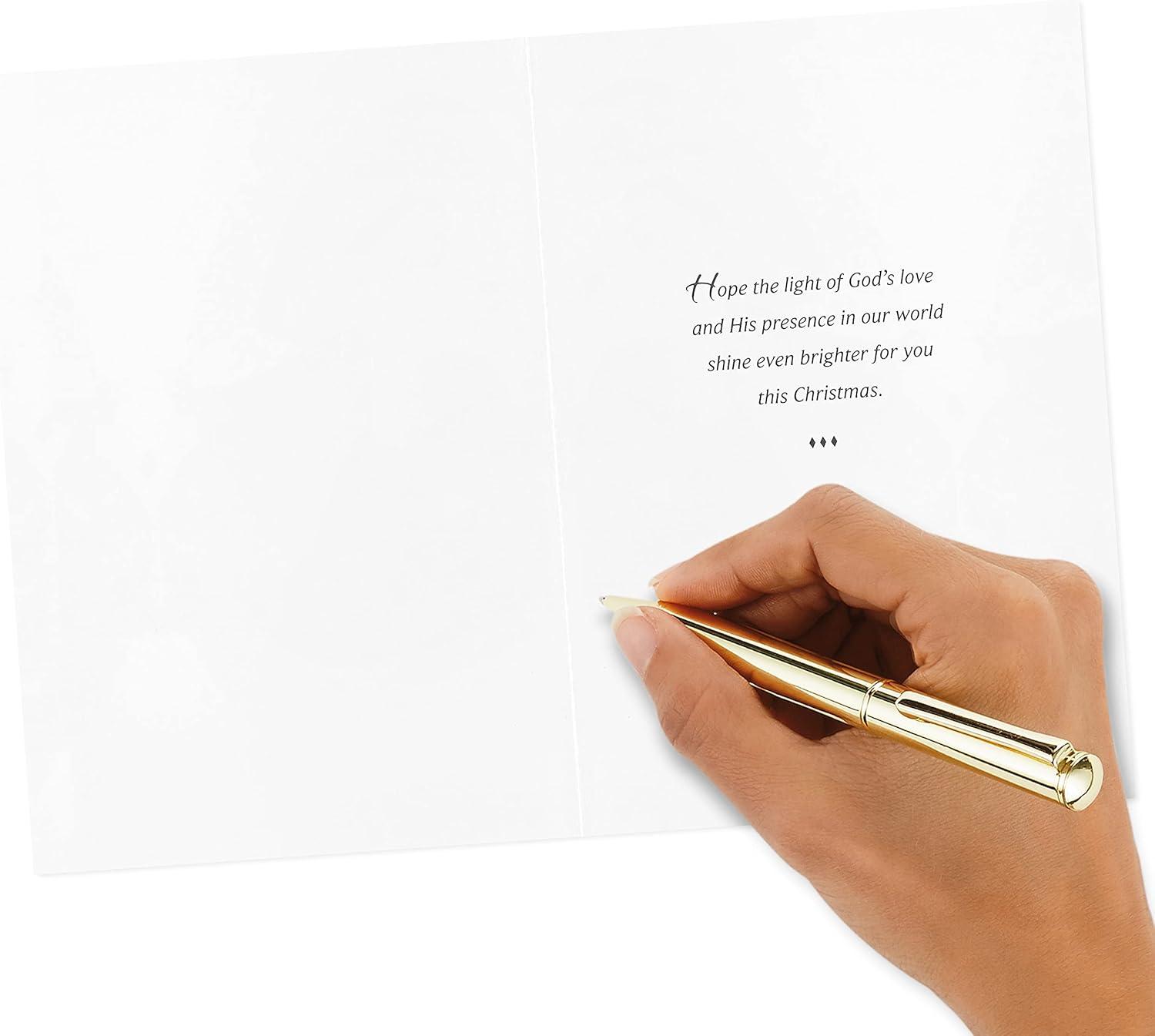 imageBoxed Religious Christmas Cards Assortment Peace on Earth 4 Designs 24 Cards with Envelopes
