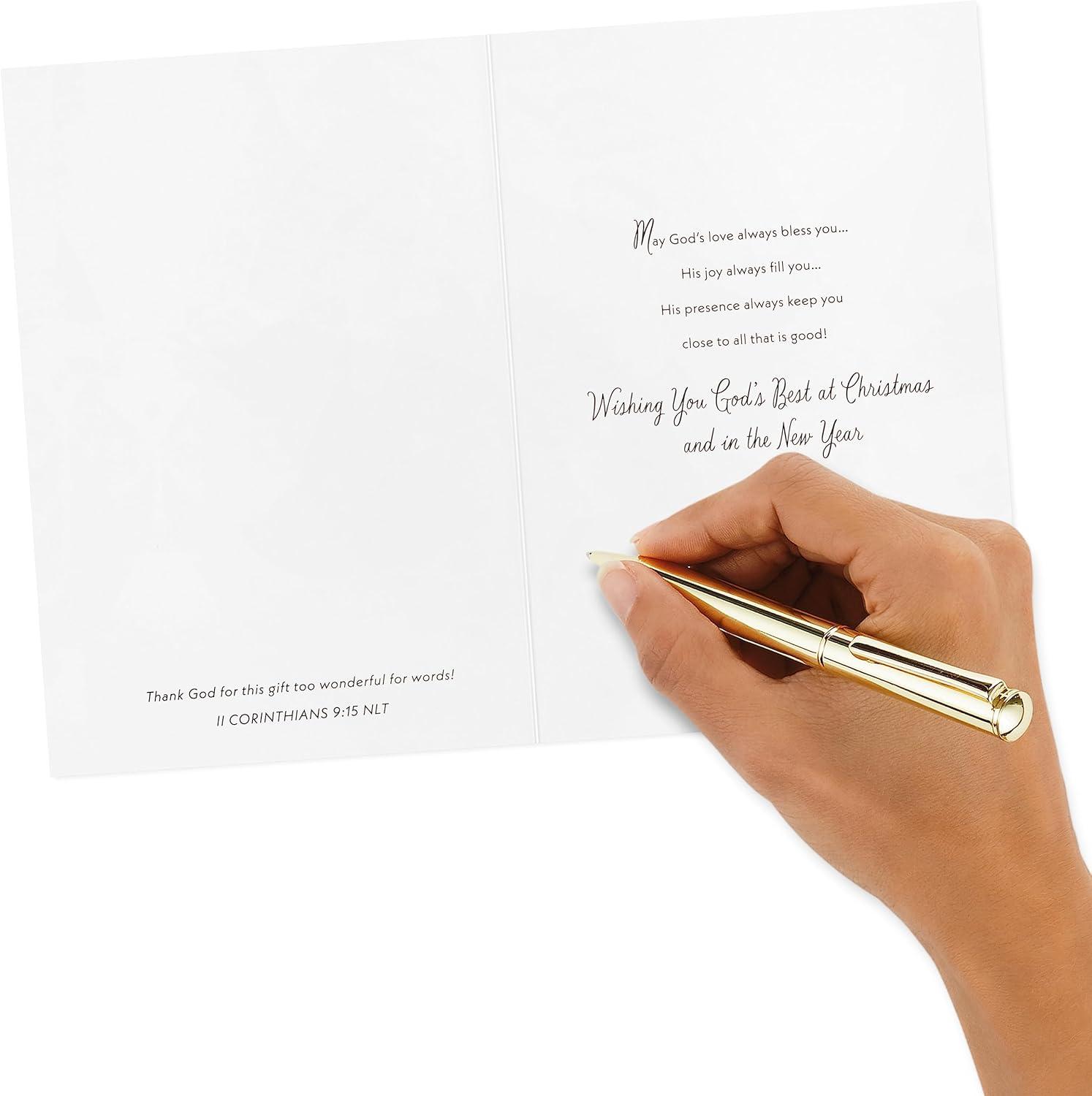 imageDayspring Religious Christmas Cards 16 Cards and Envelopes Winter ChurchWinter Church Religious Holiday Cards