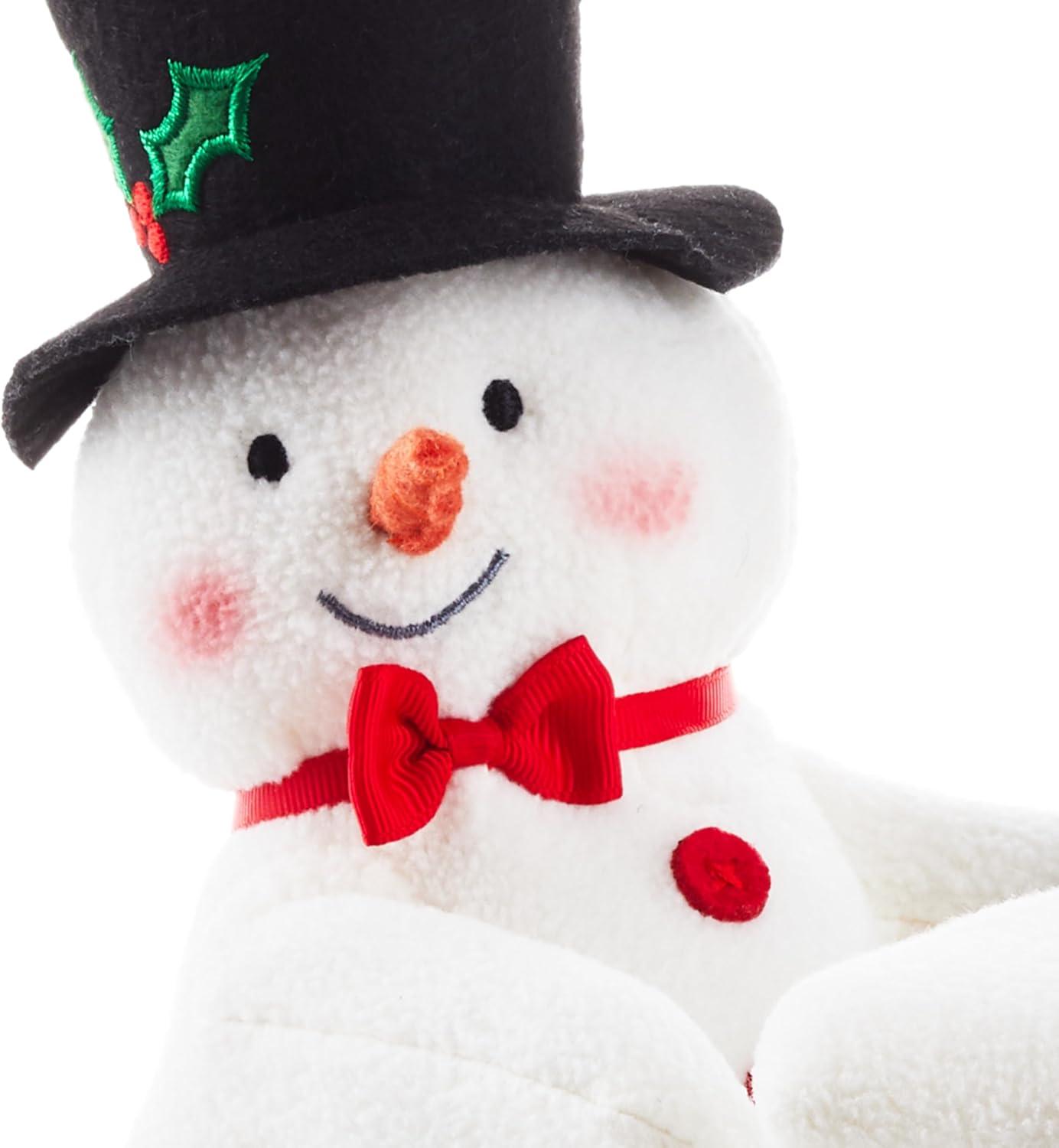 imageHallmark 2023 20th SingAlong Showman Christmas Plush w Sound Light Motion NewPlush Snowman
