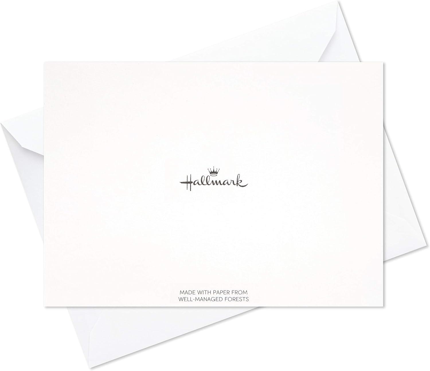 imageHallmark 2025 Bulk Graduation Thank You Cards Black and Gold 40 Count with Envelopes for Grad Announcements Invitations Thanks2020 Grad